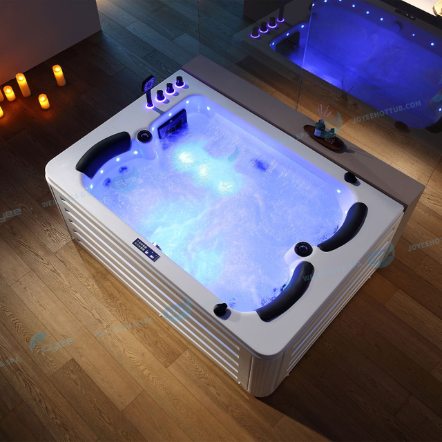 Acryl -Whirlpool -Badewannen | Freistehende Hydromassesage Jacuzi Indoor Spa - Joyee 