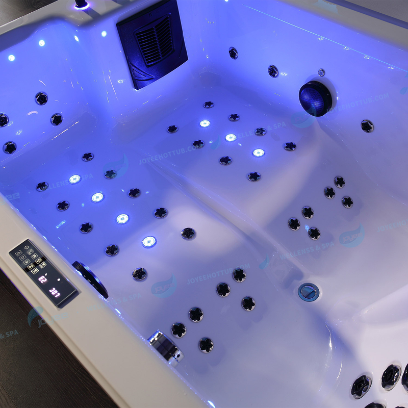 Garten Hinterhof exterior freistehende Badewanne | Whirlpool Jakuzy mit Jets - Joyee 