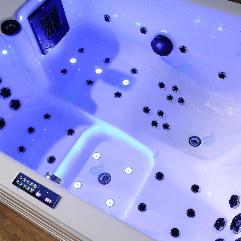 Acryl -Whirlpool -Badewannen | Freistehende Hydromassesage Jacuzi Indoor Spa - Joyee 