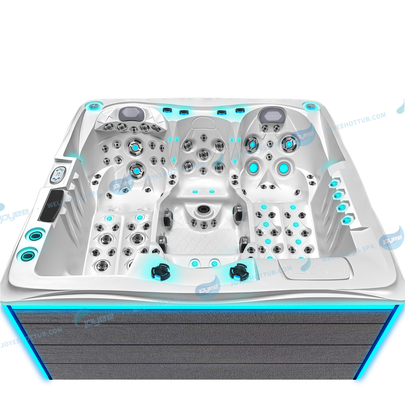 Neue Hydromassage-Whirlpools für den Außenbereich |Whirlpool mit LED-Lautsprecher – JOYEE 