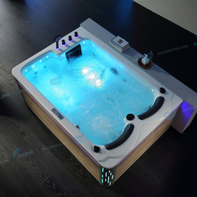 Garten Hinterhof exterior freistehende Badewanne | Whirlpool Jakuzy mit Jets - Joyee 
