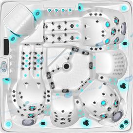  Luxus Whirlpool Spa Outdoor Whirlpool | Whirlte mit Ozon - Joyee