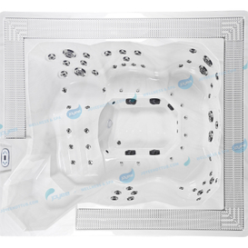 Whirlpool-Spa im Freien |Jakuzi Sexy Hydromassage Balboa Hottub - JOYEE