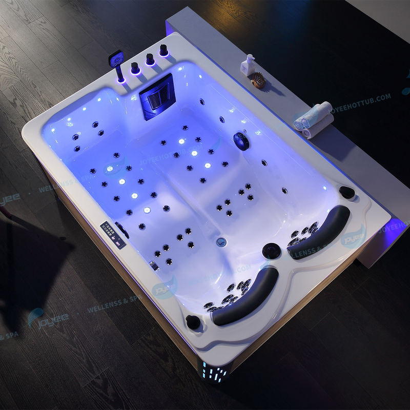 Garten Hinterhof exterior freistehende Badewanne | Whirlpool Jakuzy mit Jets - Joyee 