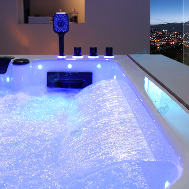 Acryl -Whirlpool -Badewannen | Freistehende Hydromassesage Jacuzi Indoor Spa - Joyee 