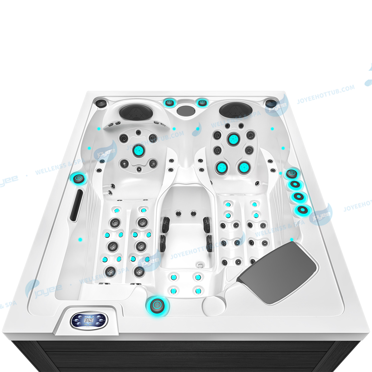 Spa mit 58 PCs Massaage -Jets