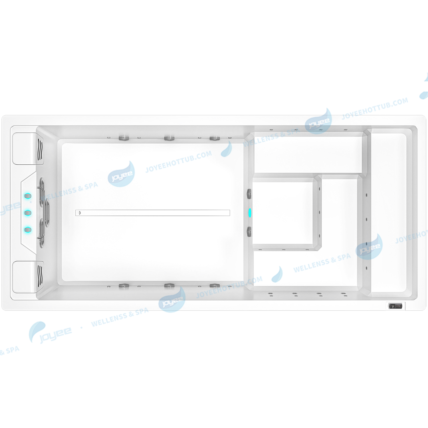 Swimmingpool Spa Whirlpool | Luxus Outdoor Garden Swim Spa Pool - Joyee