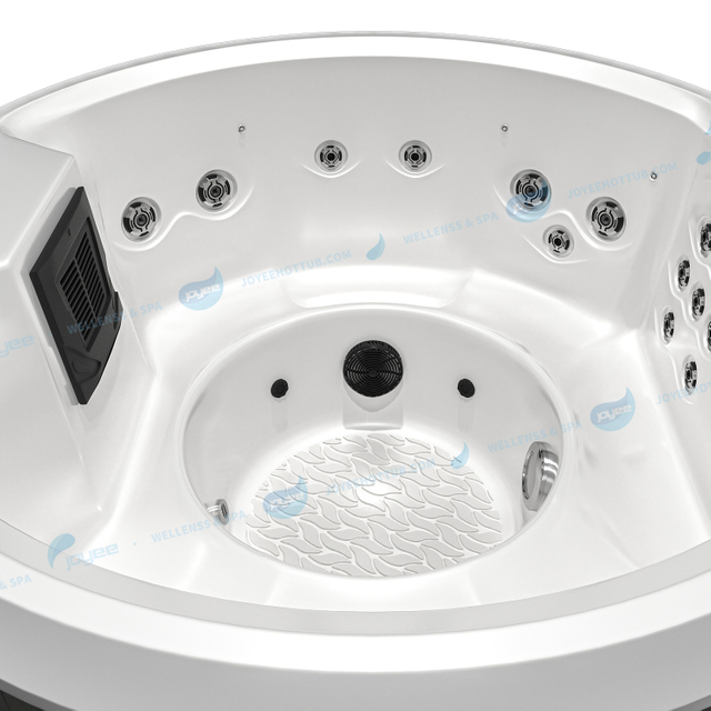 Chinesische Fabrik neue Whirlpool | Luxus 8 Personen runder Whirlpool - Joyee