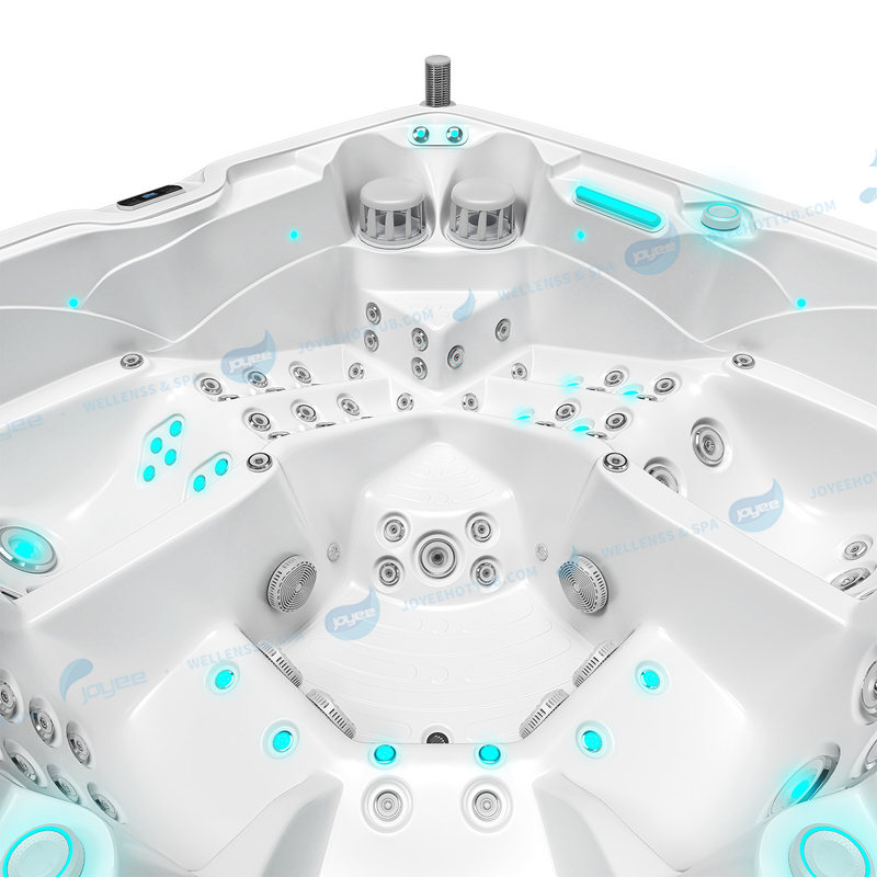 Hot Sale 5-Personen-Whirlpool im Freien | Balboa Luftdüsen-Massage-Whirlpool - JOYEE
