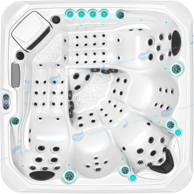 Whirlpool Acrylmassage Spa Whirlpool | Hydro -Whirlpool Outdoor - Joyee