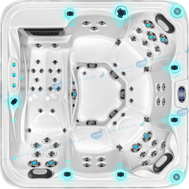 6-Personen-Whirlpool-Acryl-Balboa-Wanne |Outdoor-Spa-Whirlpool – JOYEE