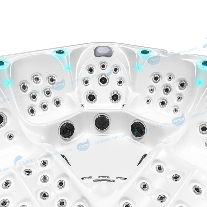 Whirlpool im Freien Acryl -Spa -Pool | Balboa Massage Hottub für Garten - Joyee