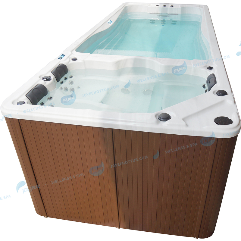 Endloser Acryl-Swimmingpool für den Außenbereich Spa-Whirlpool |JOYEE