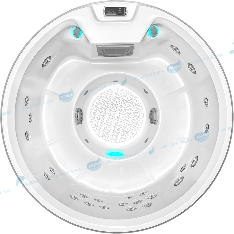 Chinesische Fabrik neue Whirlpool | Luxus 8 Personen runder Whirlpool - Joyee