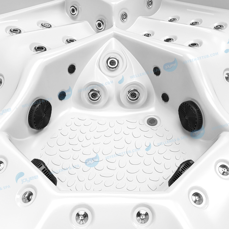Hydrorelax 5 Personen Spa Pool Wanne | Acryl -Außenmassage Whirlpool - Joyee