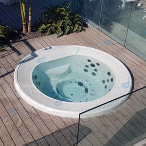 6 Presons Outdoor SPA Weißer Acryl-Jet-Acryl-Whirlpool |JOYEE