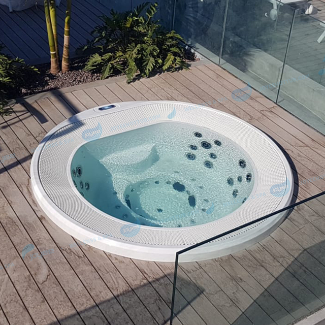 6 Presons Outdoor SPA Weißer Acryl-Jet-Acryl-Whirlpool |JOYEE