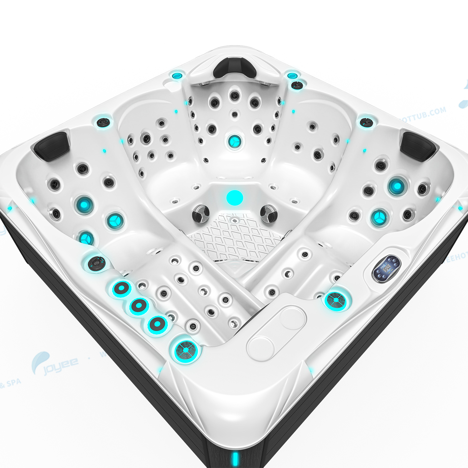 Garten-Whirlpools für 5 Personen