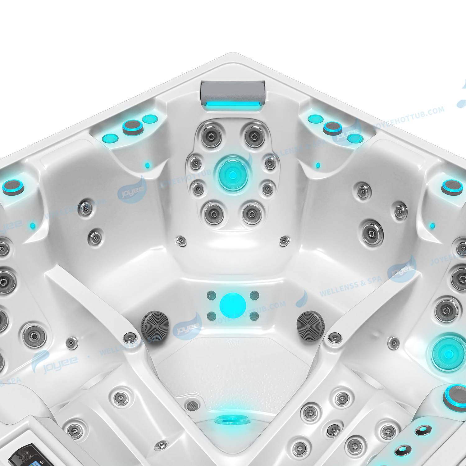 Whirlpool mit Massagedüsen