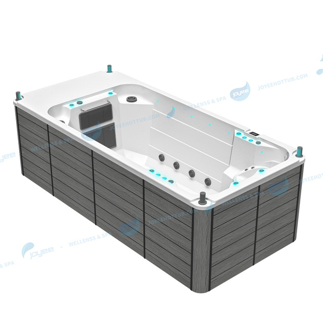 Fiberglas Outdoor Swim Spa | Whirlpool-Hydrotherapie-Schwimmbad-Spa - JOYEE