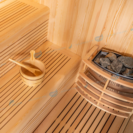Indoor Mini 3 Personen Trockendampfbad Sauna |JOYEE