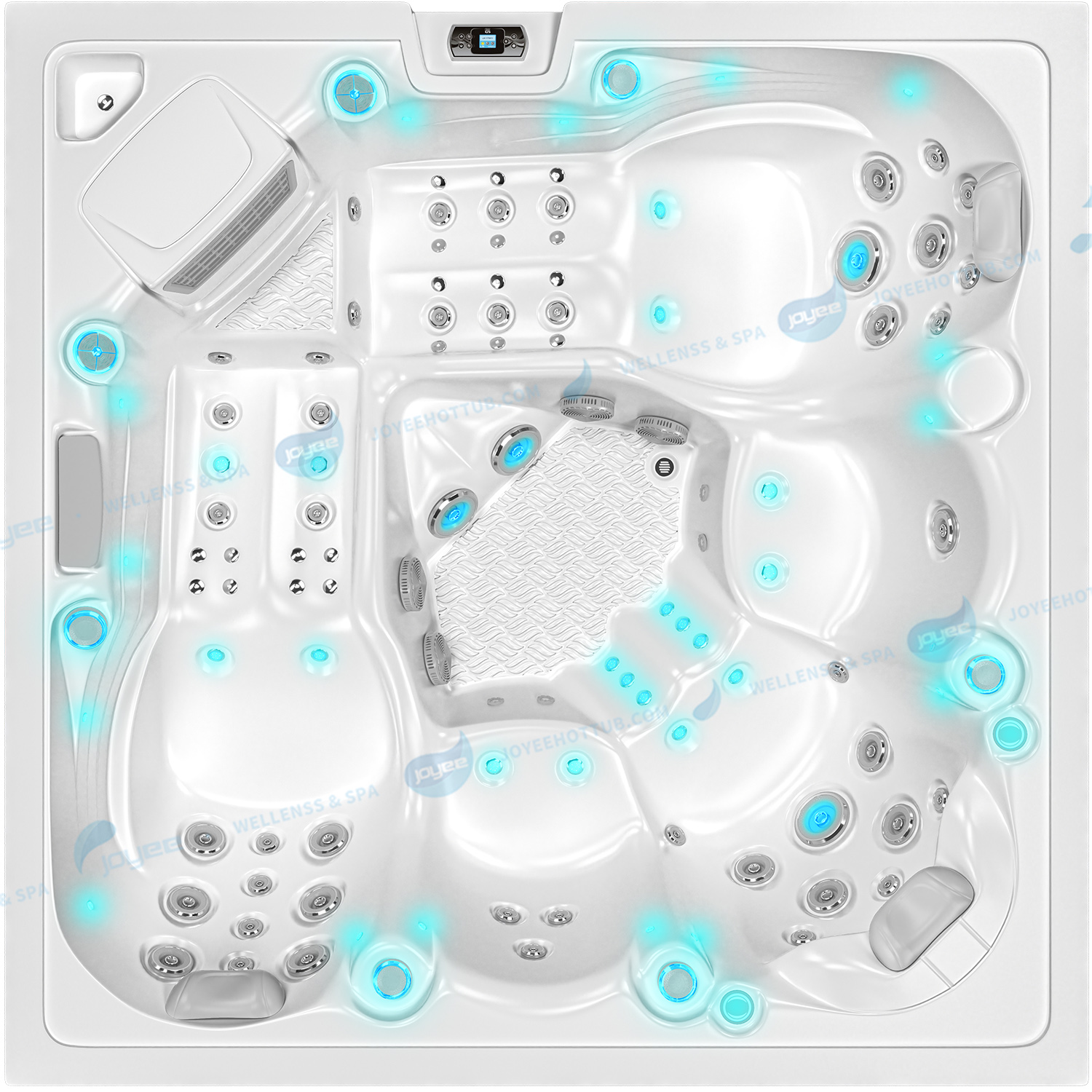 Balboa Garden Luxus Whirly Tempo | Spa Bad Whirlpool Outdoor Spa Whirtrohr - Joyee