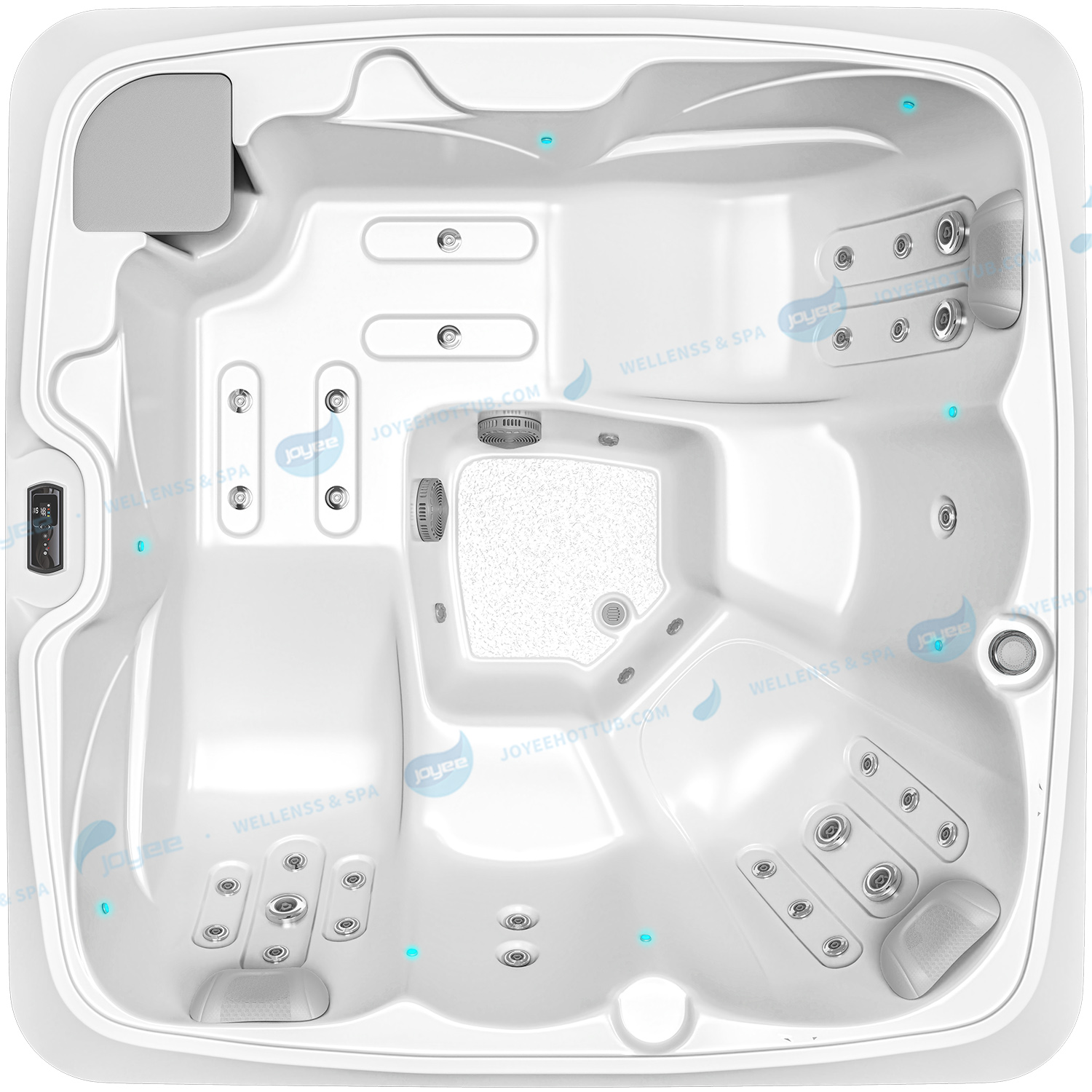 Whirlpool-Whirlpool im Freien