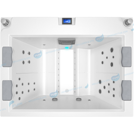 Outdoor-Whirlpool für 4 Personen | Whirlpool-Massage-Whirlpool Balboa Spa - JOYEE