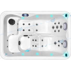  Whirlpool Spa Massage Whirlte | Energieeffizienter Whirlpool Outdoor Whirlpool - Joyee