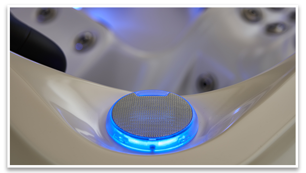 Wasserdichter LED-Bluetooth-Lautsprecher von Spa