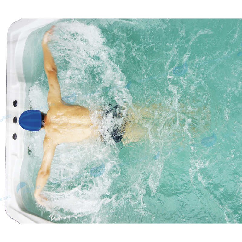 Endloser Acryl-Swimmingpool für den Außenbereich Spa-Whirlpool |JOYEE