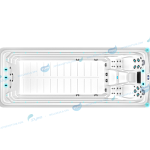 CE-Acryl-Schwimmbecken |Whirlpool-Massage Outdoor Balboa Swim Spa - JOYEE