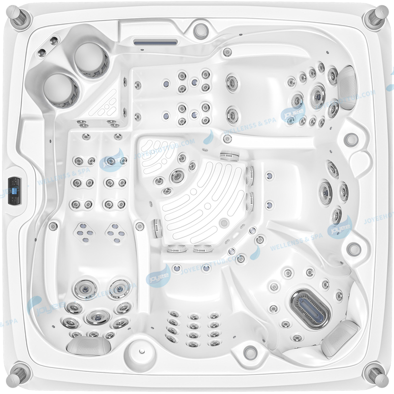 Hot Sale 5-Personen-Whirlpool im Freien | Balboa Luftdüsen-Massage-Whirlpool - JOYEE