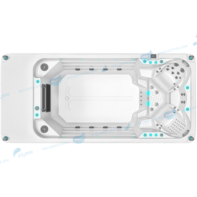 Fiberglas Outdoor Swim Spa | Whirlpool-Hydrotherapie-Schwimmbad-Spa - JOYEE
