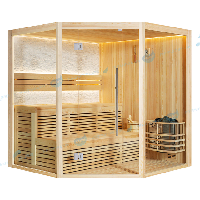 Tradtional Sauna Spa Indoor Heißer Verkauf Trockendampf |JOYEE