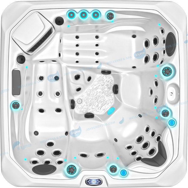 Hydrorelax 5 Personen Spa Pool Wanne | Acryl -Außenmassage Whirlpool - Joyee