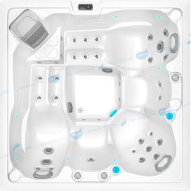 Spawannen Whirlpool Massage Whirlpool | Balboa Hottub Hot Tube - Joyee