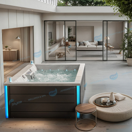 Balboa Whirlpool | Hydraspa Jacuzzi Balboa Spa für Hinterhof-Joyee