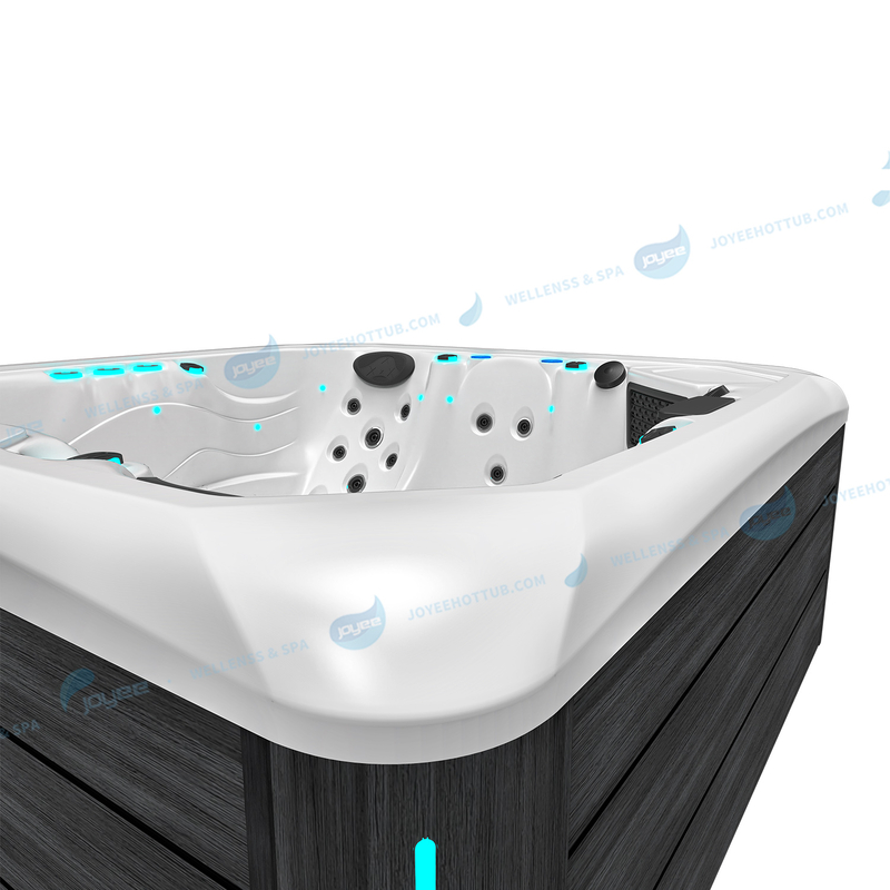 Luxus -Acryl -Muschel -Whirlpool im Freien | Spa mit Whirlpool und Party -Massagebad - Joyee