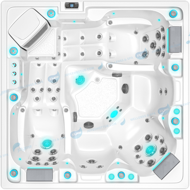 Outdoor-Spa mit Balboa-System | Whirlpool mit Massagedüsen - JOYEE