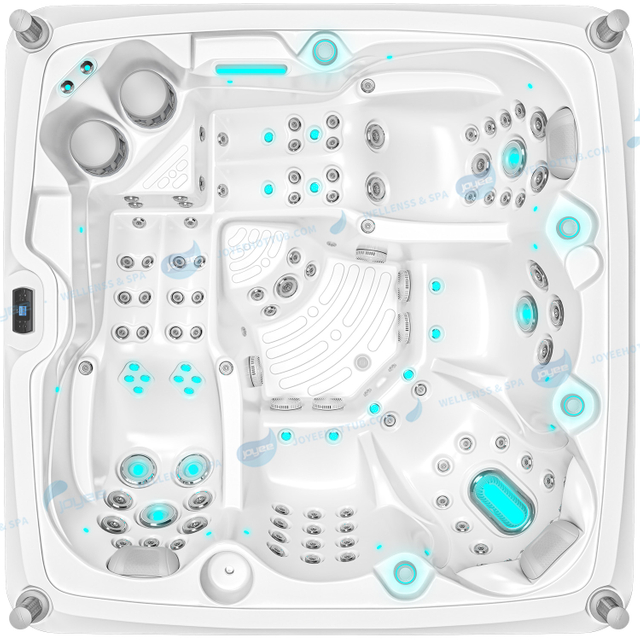 Hot Sale 5-Personen-Whirlpool im Freien | Balboa Luftdüsen-Massage-Whirlpool - JOYEE