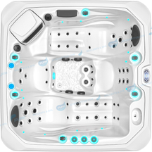 Luxus -Acryl -Muschel -Whirlpool im Freien | Spa mit Whirlpool und Party -Massagebad - Joyee